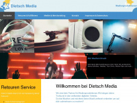 dietsch-media.de Webseite Vorschau
