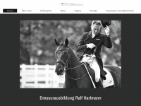 dressurausbildung-hartmann.de Webseite Vorschau