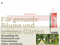 dietz-baumpflege.de Webseite Vorschau