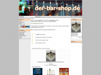 der-bar-shop.de Webseite Vorschau