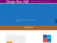 design-your-life.info Webseite Vorschau