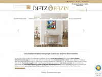 dietz-offizin.de Webseite Vorschau