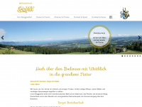 der-berggasthof.com Webseite Vorschau