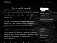dietzschke.de Webseite Vorschau