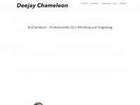djchameleon.de Webseite Vorschau