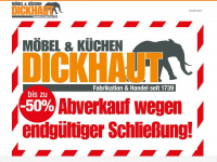 dickhaut-moebel.de Webseite Vorschau