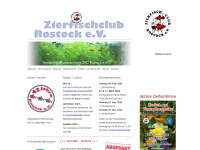 zfc-rostock.de Webseite Vorschau