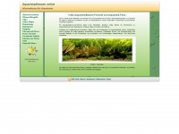 aquarienpflanzen-online.de Webseite Vorschau