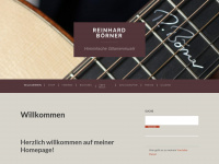 reinhard-boerner.de Webseite Vorschau