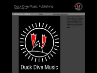 duckdivemusic.de Webseite Vorschau