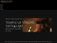 temple-of-visions.de Webseite Vorschau