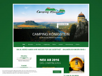 camping-koenigstein.de Webseite Vorschau