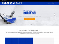 andersonpower.com Webseite Vorschau