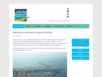 marinaseaport.nl Webseite Vorschau