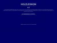 holzlexikon.de Webseite Vorschau