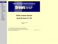 drewsweb.de Webseite Vorschau