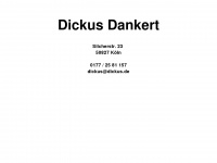 dickus.de Webseite Vorschau
