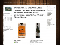 vino-donino.de Webseite Vorschau