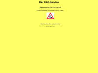 der-cad-service.de Webseite Vorschau