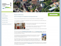 dorfkirche-kork.de Webseite Vorschau