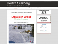 dorflift.com Webseite Vorschau