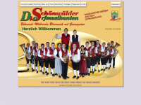 dorfmusikanten-schoenwald.de Webseite Vorschau