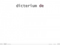 dicterium.de