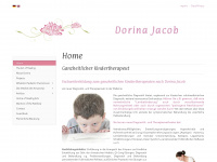 dorina-jacob.de Webseite Vorschau