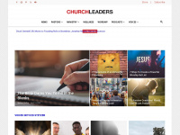 churchleaders.com Webseite Vorschau