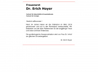 drhoyer.com Webseite Vorschau