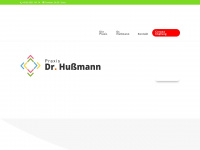 drhussmann.de Webseite Vorschau