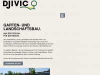 djivic-galabau.de Webseite Vorschau