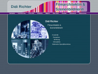 didi-richter.de Webseite Vorschau