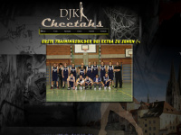 djk-cheetahs.de Webseite Vorschau
