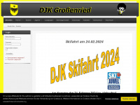 djk-grossenried.de Webseite Vorschau