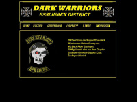 dark-warriors-esslingen-district.de Webseite Vorschau