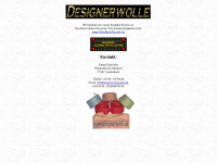 designer-wolle.de Webseite Vorschau