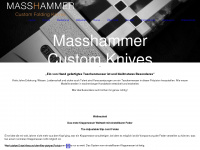 masshammer.de Webseite Vorschau