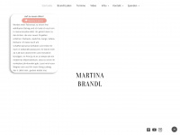 martina-brandl.de Webseite Vorschau