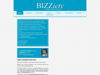 bizziety.de Webseite Vorschau