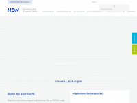 hdn-online.de Webseite Vorschau