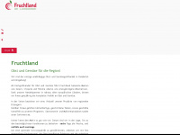 fruchtland.com Webseite Vorschau