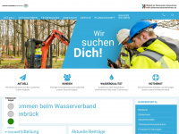 wasserverband-bsb.de Webseite Vorschau