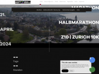 zuerichmarathon.ch Webseite Vorschau