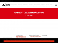 stockholmmarathon.se Webseite Vorschau