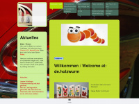 de-holzwurm.de Webseite Vorschau