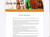 drink-watcher.de Webseite Vorschau