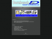 dornbusch-pur.de Webseite Vorschau