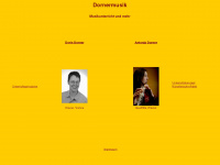 dornermusik.de Webseite Vorschau