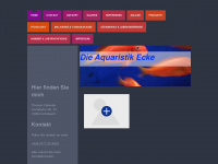 die-aquaristik-ecke.de Webseite Vorschau